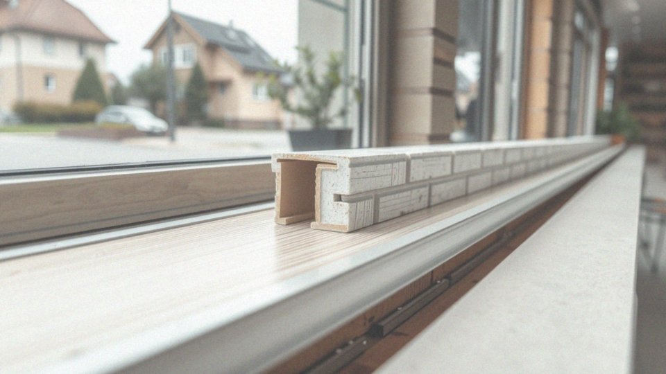 Jakie są możliwości imitowania innych materiałów przez parapety aluminiowe?