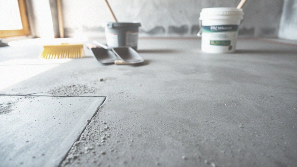 Jak przygotować podłoże do użycia posadzkowej masy samopoziomującej?