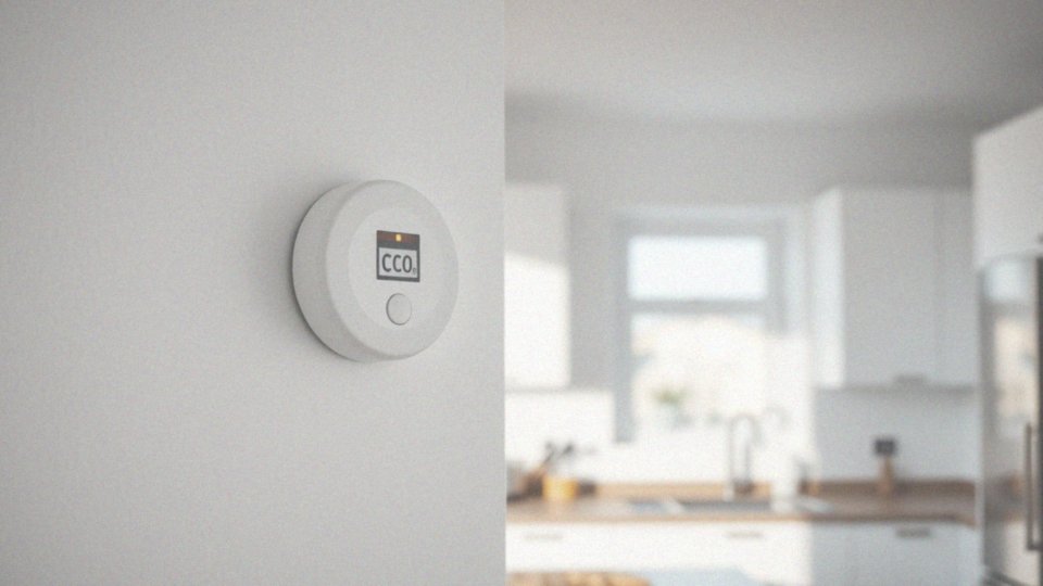 Jakie jest zachowanie czujnika czadu przy stężeniu 100 ppm?