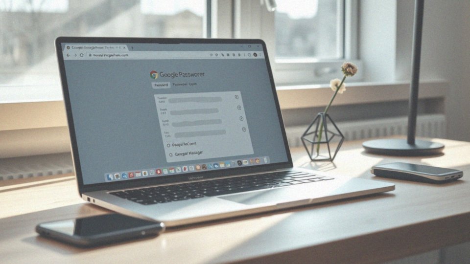 Jak działa menedżer haseł Google?