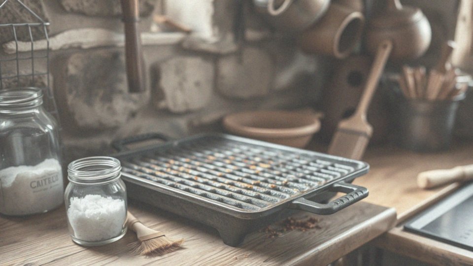 Dlaczego nie należy myć rusztów żeliwnych silnymi środkami chemicznymi?
