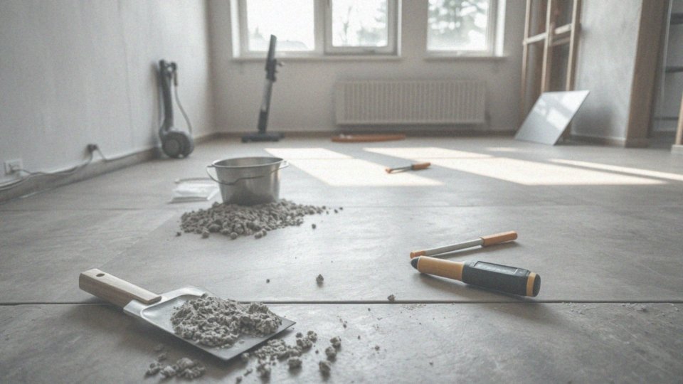 Ile czasu schnie wylewka samopoziomująca?