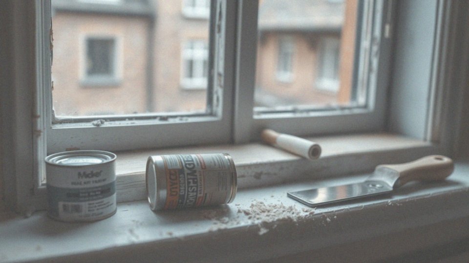 Jakich materiałów użyć do renowacji parapetu?