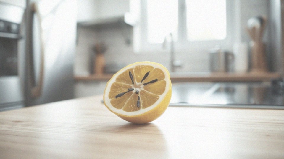 Jak przygotować pułapkę z cytryny i goździków na muszki owocówki?