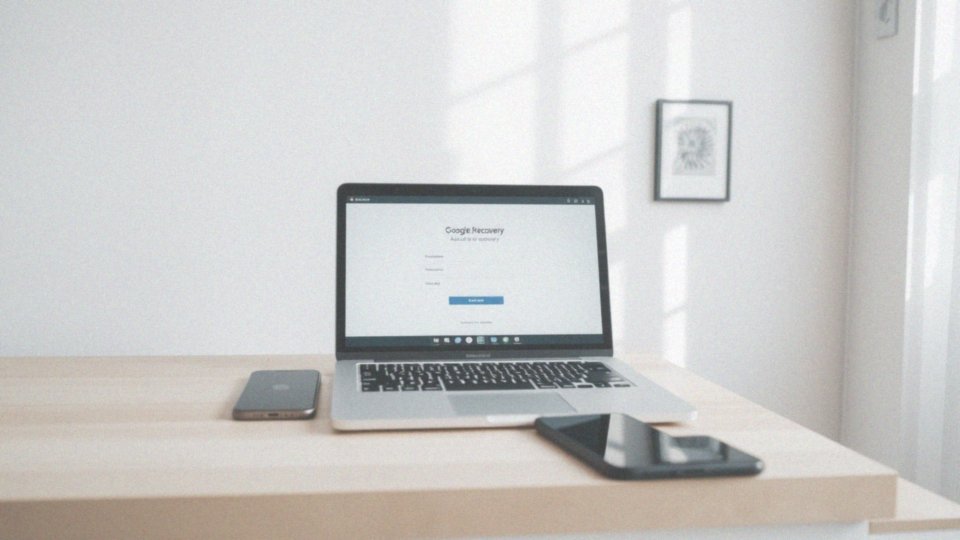Jakie są główne kroki w procesie odzyskiwania konta Google?
