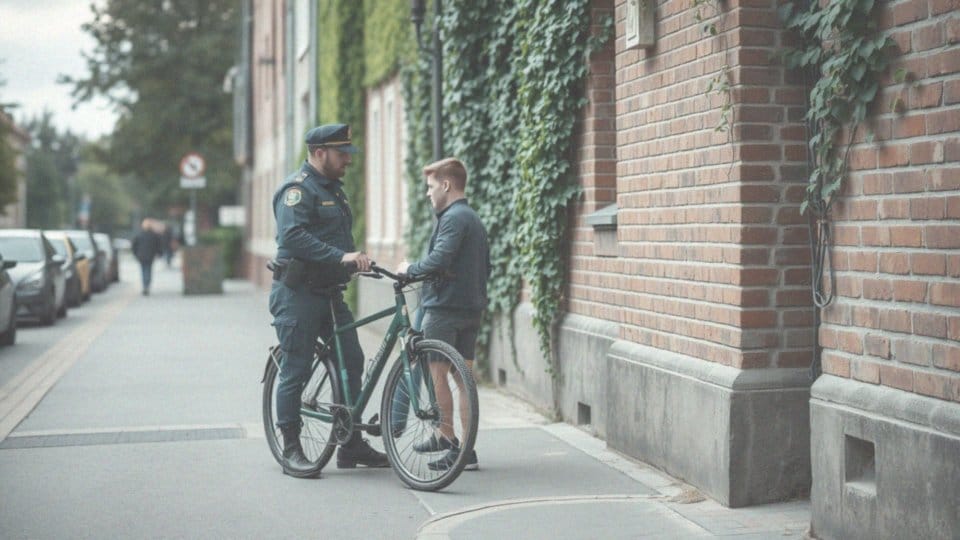 Jak policja i straż miejska sprawdzają przestrzeganie przepisów o kaskach?
